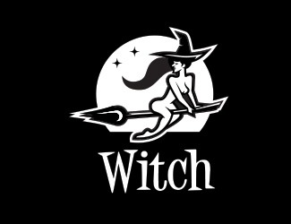 Projekt graficzny logo dla firmy online WITCH